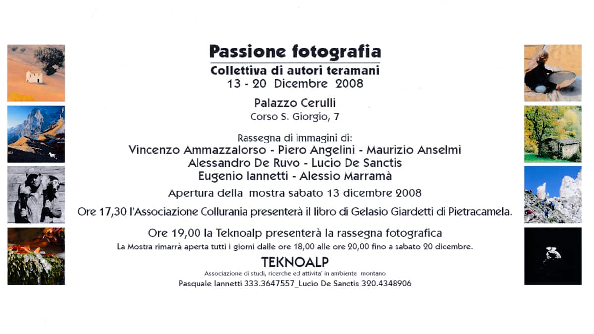 2008 - Passione Fotografia - Collettiva di Autori teramani
